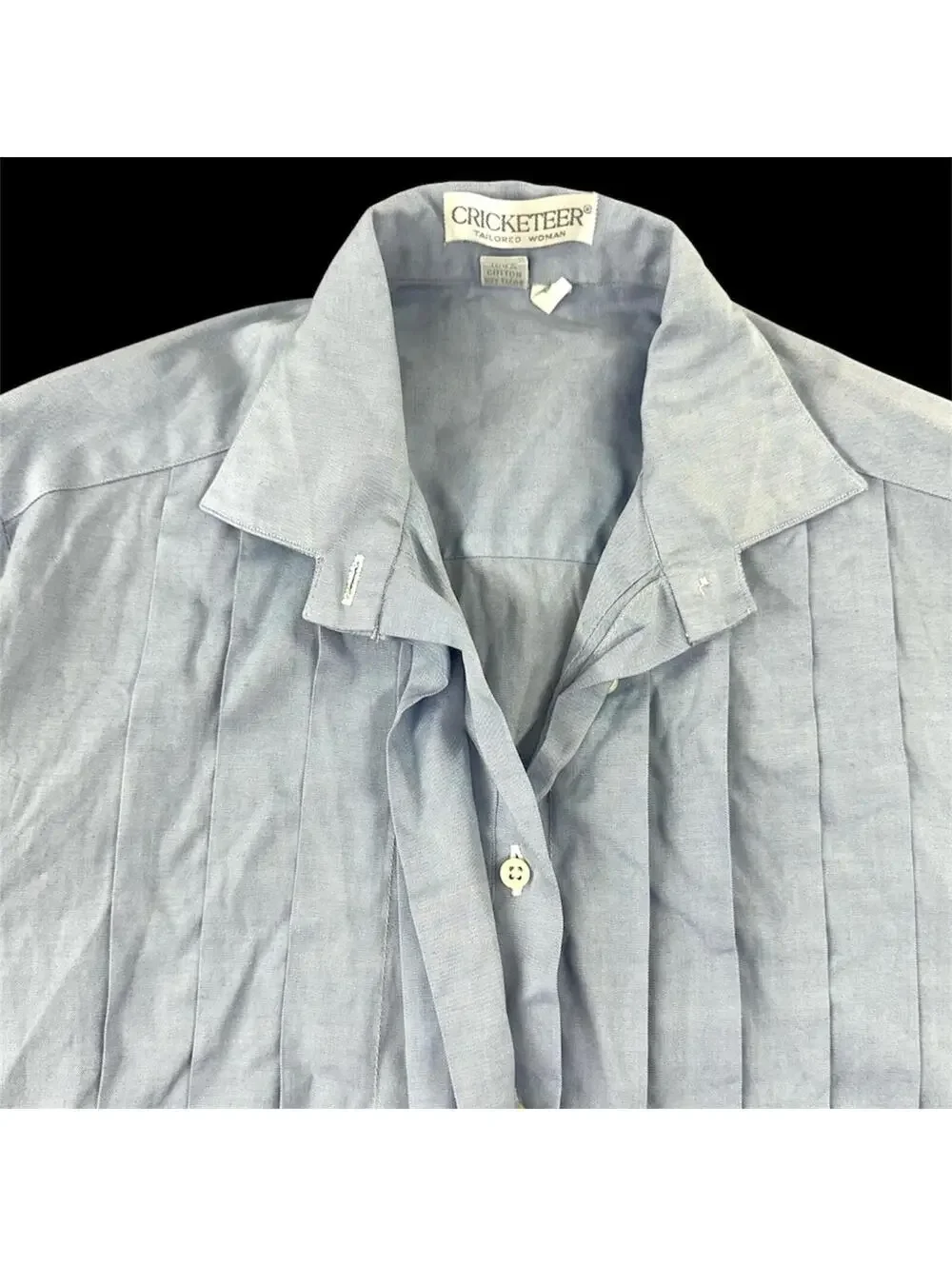 Cricketeer Vintage‎ Pintuck Oxford Blouse